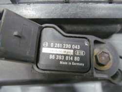 CITROEN C3 C4 01- 1.6 16V KOLEKTOR SSACY CZUJNIK  9635885080