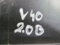 VOLVO V40 S40 95- 2.0B  REZONATOR POWIETRZA