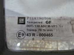 OPEL AGILA A 00-07 SZYBA KAROSERYJNA PRAWA PRZOD