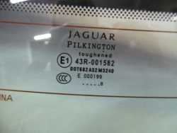 JAGUAR XF SEDAN 07/12 SZYBA TYLNA TYL 2008r.