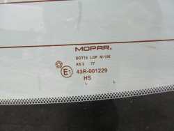 CHRYSLER SEBRING 07/12 SZYBA TYLNA TYL