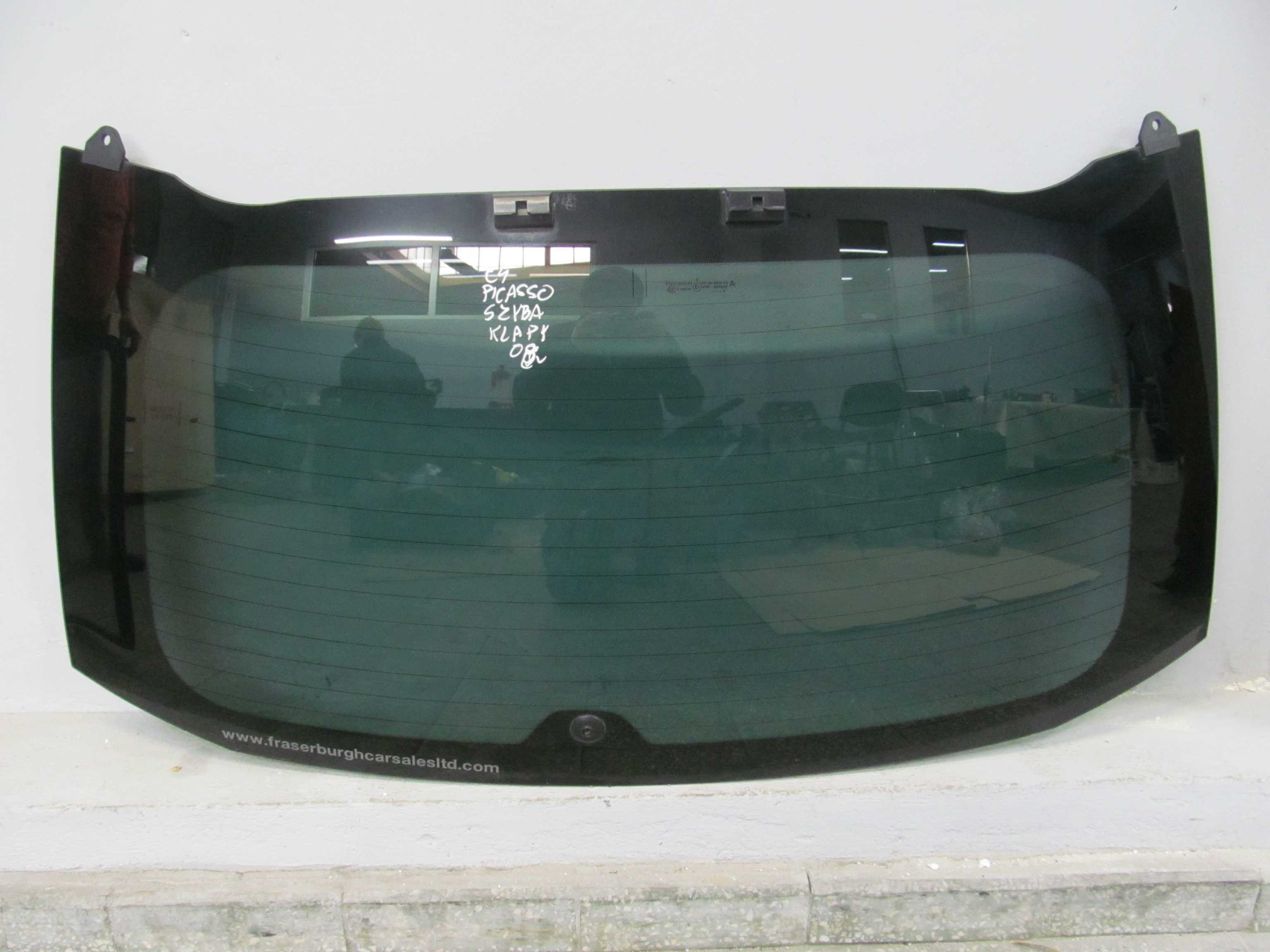 CITROEN C4 PICASSO  07/13 SZYBA TYLNA TYL 2008r.