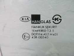 KIA MAGENTIS 01-05 SZYBA DRZWI PRAWA TYL