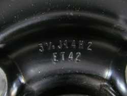 VW  4X100 14'' ET42 KOLO DOJAZDOWE ZAPAS