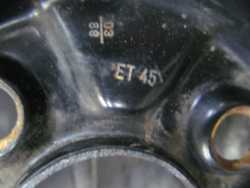 VW  4X100 14'' ET45 KOLO DOJAZDOWE ZAPAS