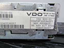 CITROEN PEUGEOT 99-05 RADIO CD 96489417XT