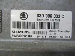 SKODA FABIA I 1.2 8V KOMPUTER SILNIKA 03D906033C